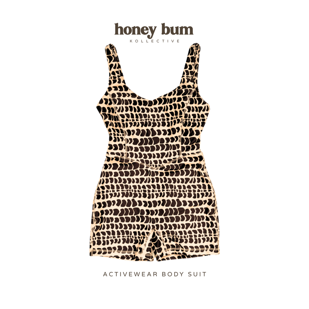 ACTIVEWEAR BODYSUIT - Hebrew Shell