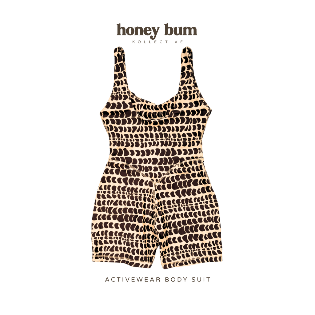 ACTIVEWEAR BODYSUIT - Hebrew Shell